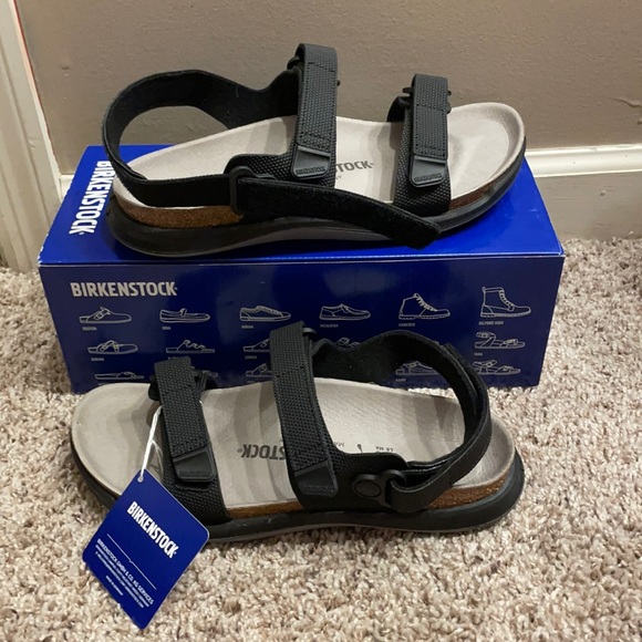 Birkenstock | Shoes | Birkenstock Kalahari Futura Black Asst Ge | Poshmark